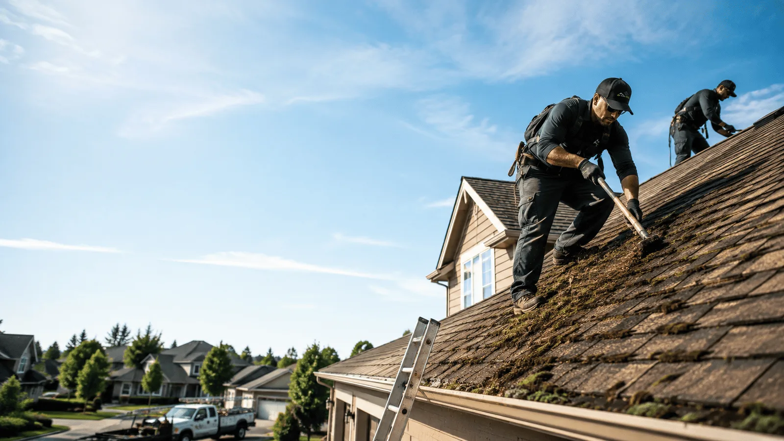 Roof Moss Removal in Moreauville, LA near me